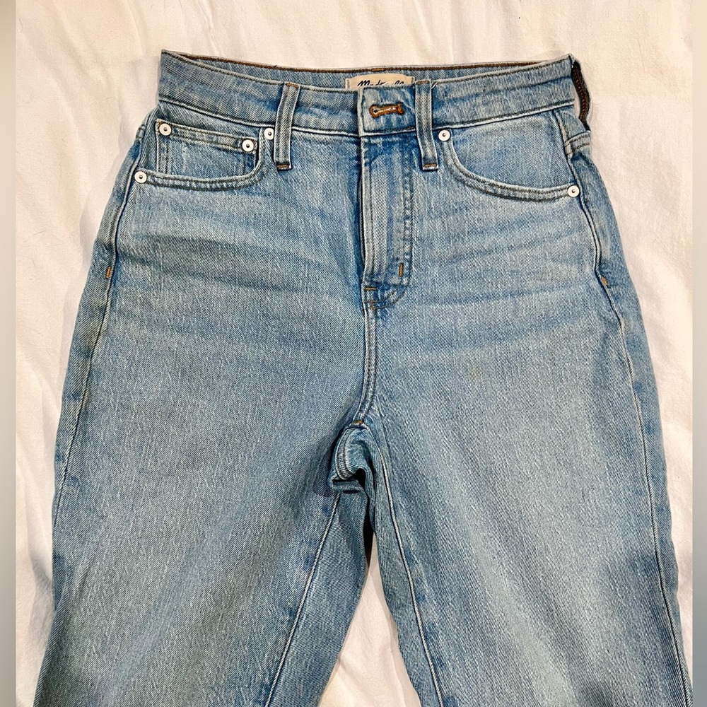 Madewell The Curvy Perfect Vintage Jean Light Wash